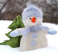 snowman, winter, deep listening