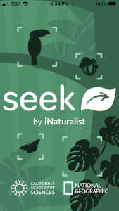 Seek, iNaturalist, mobile app, nature, learning, documentation, observation, photo, species, observe, photograph, challenges